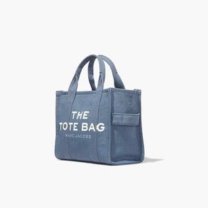 MJ SMALL tote bag. Blue shadow.